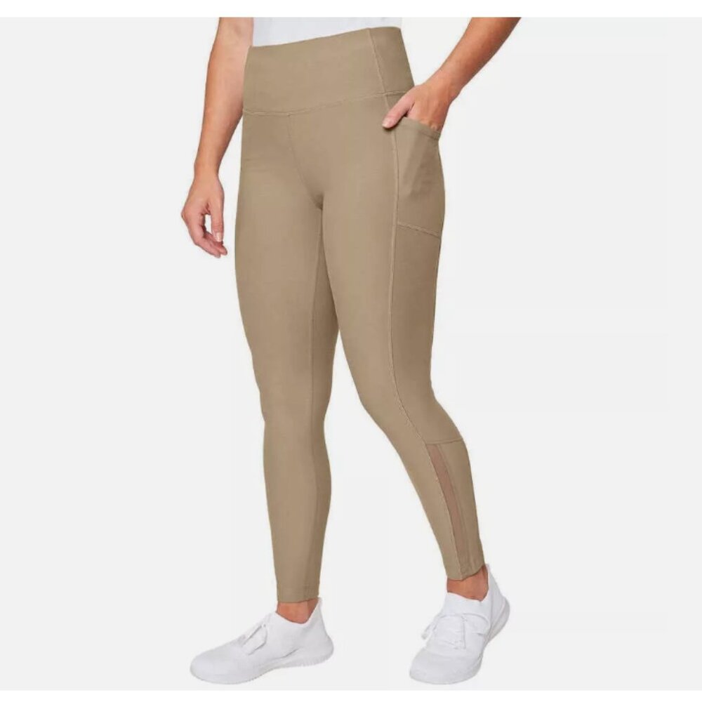MONDETTA BRINDLE HIGH WAIST  ACTIVE TIGHT LEGGINGS Size L